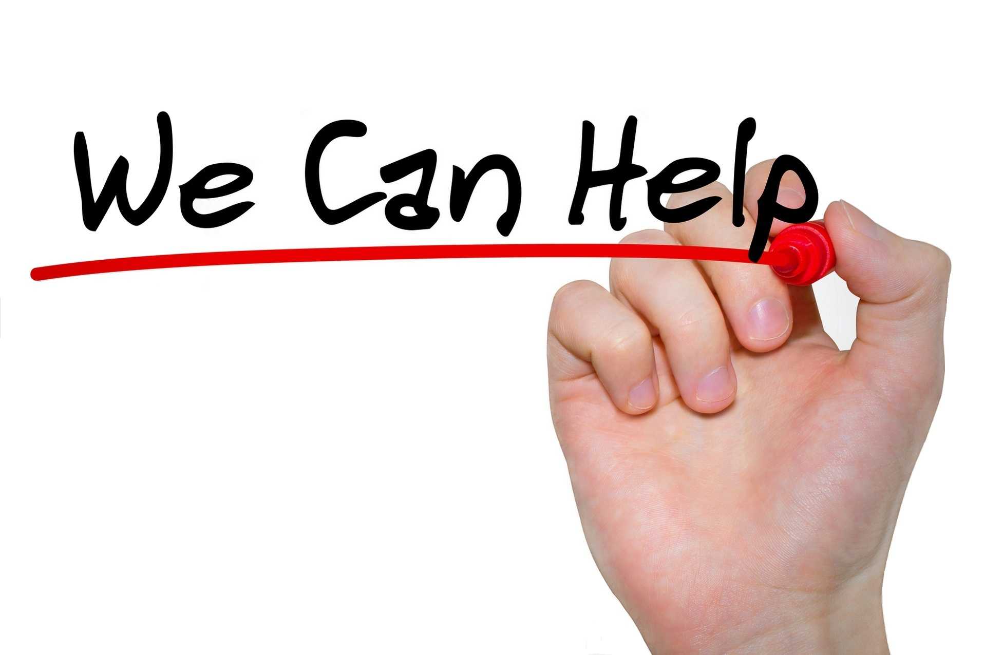 We Can Help